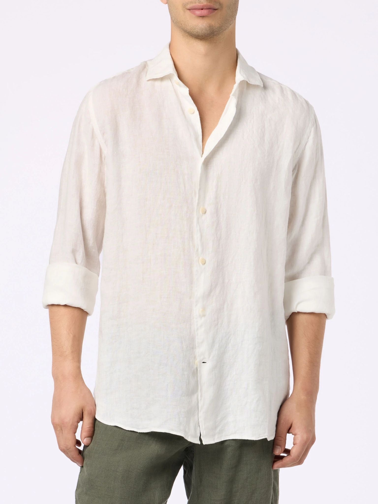 CAMICIA RAPHAEL IN PURO LINO SAINT BARTH