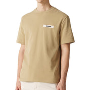 T-shirt Jacquemus  con logo in gros-grain.