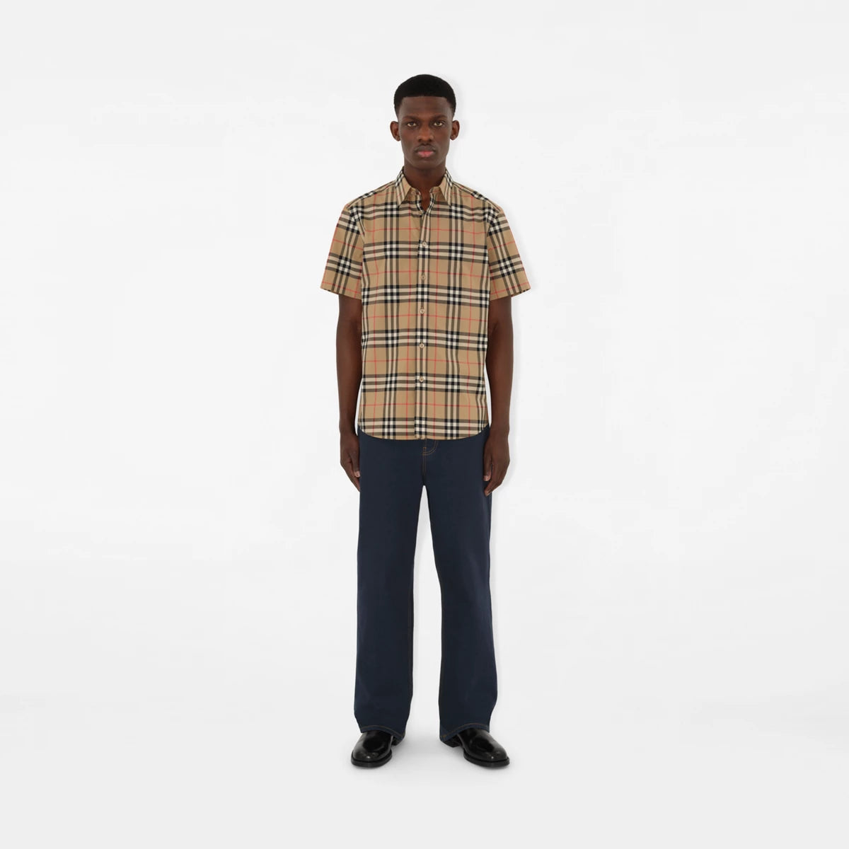 Camicia Burberry in cotone Check