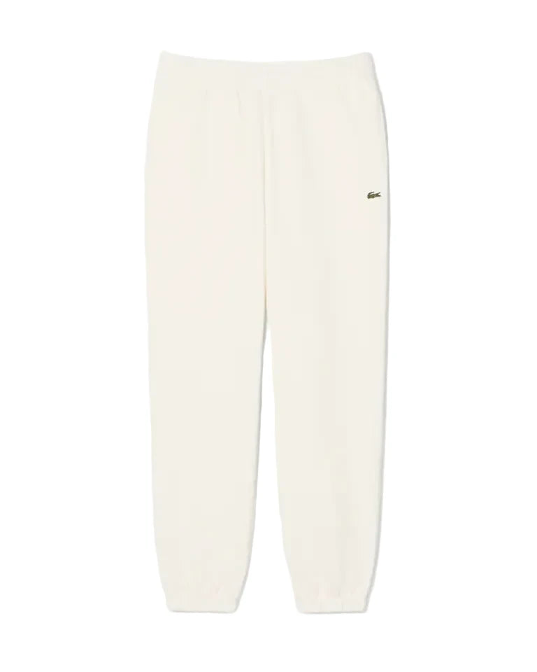 Pantaloni della tuta regular fit in tessuto felpato LACOSTE