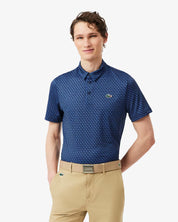 Polo da golf stampata regular fit LA COSTE