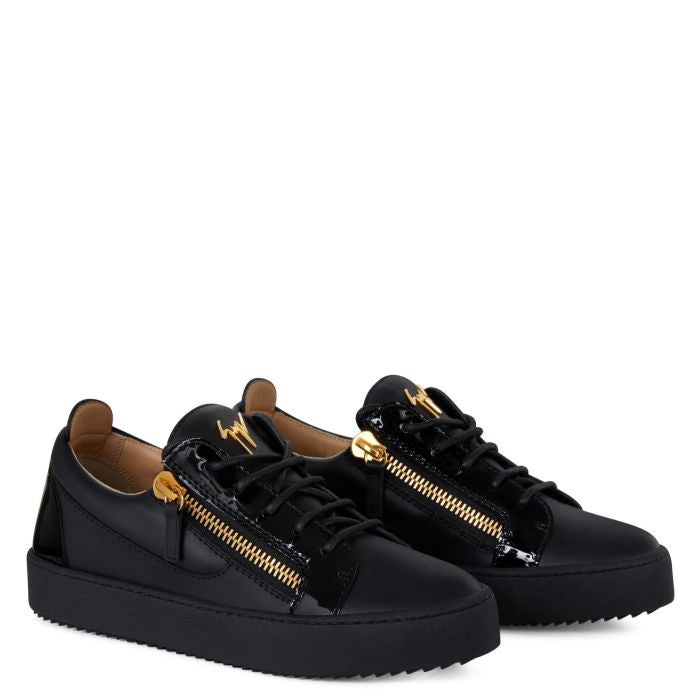 Zanotti Basica Bassa Nero Oro