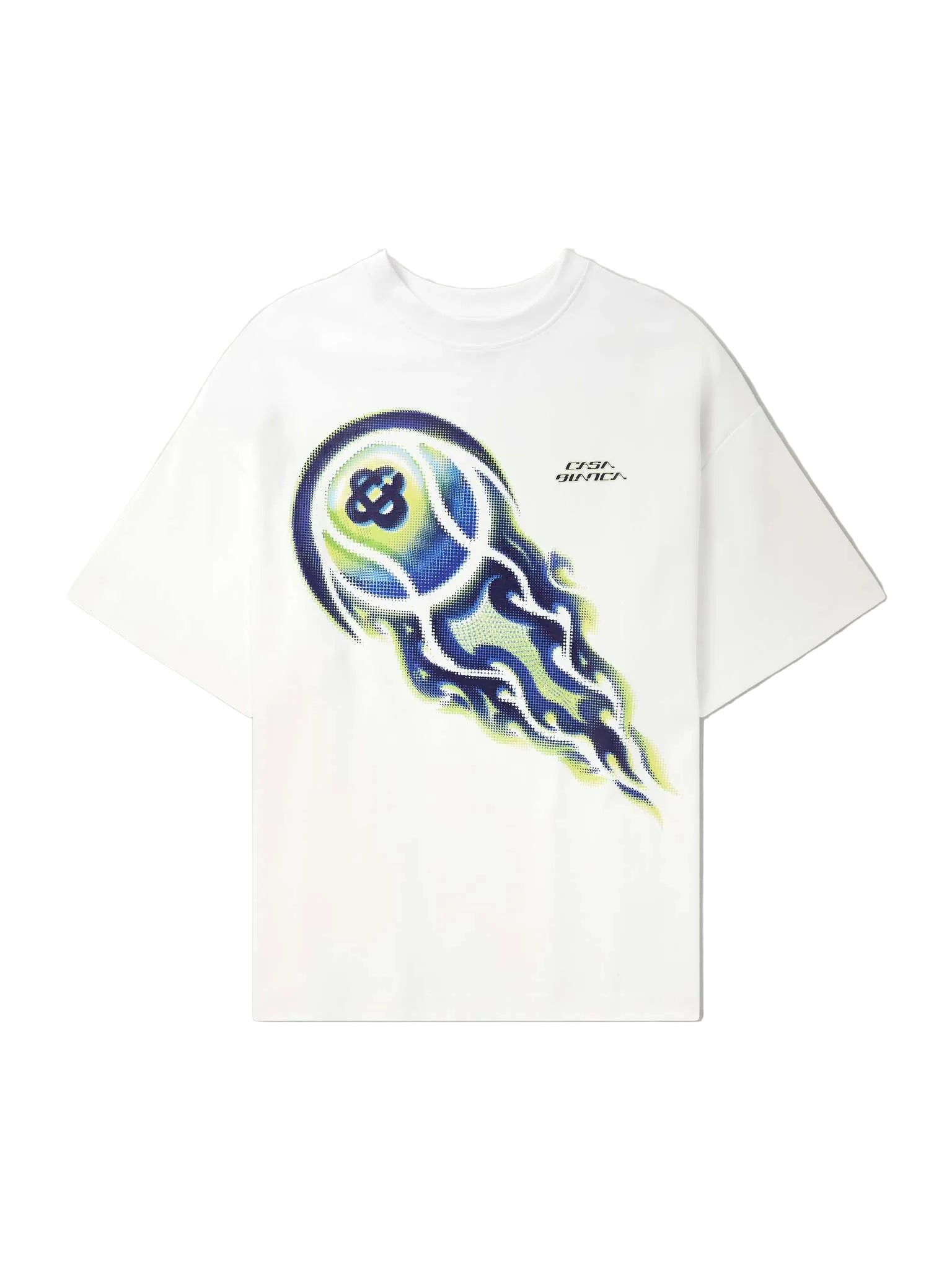 T-shirt Flaming Tennis Ball Oversized CASABLANCA