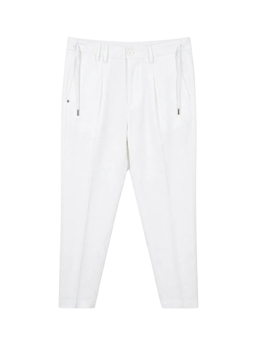PANTALONE IN LINO MARK UP