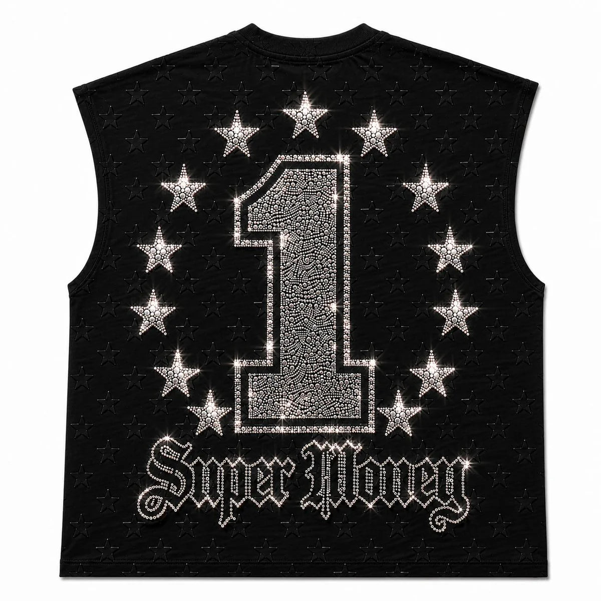 CANOTTA TEE SMANICATA GRILLZ BLACK LIPS ARTSUPERMONEY