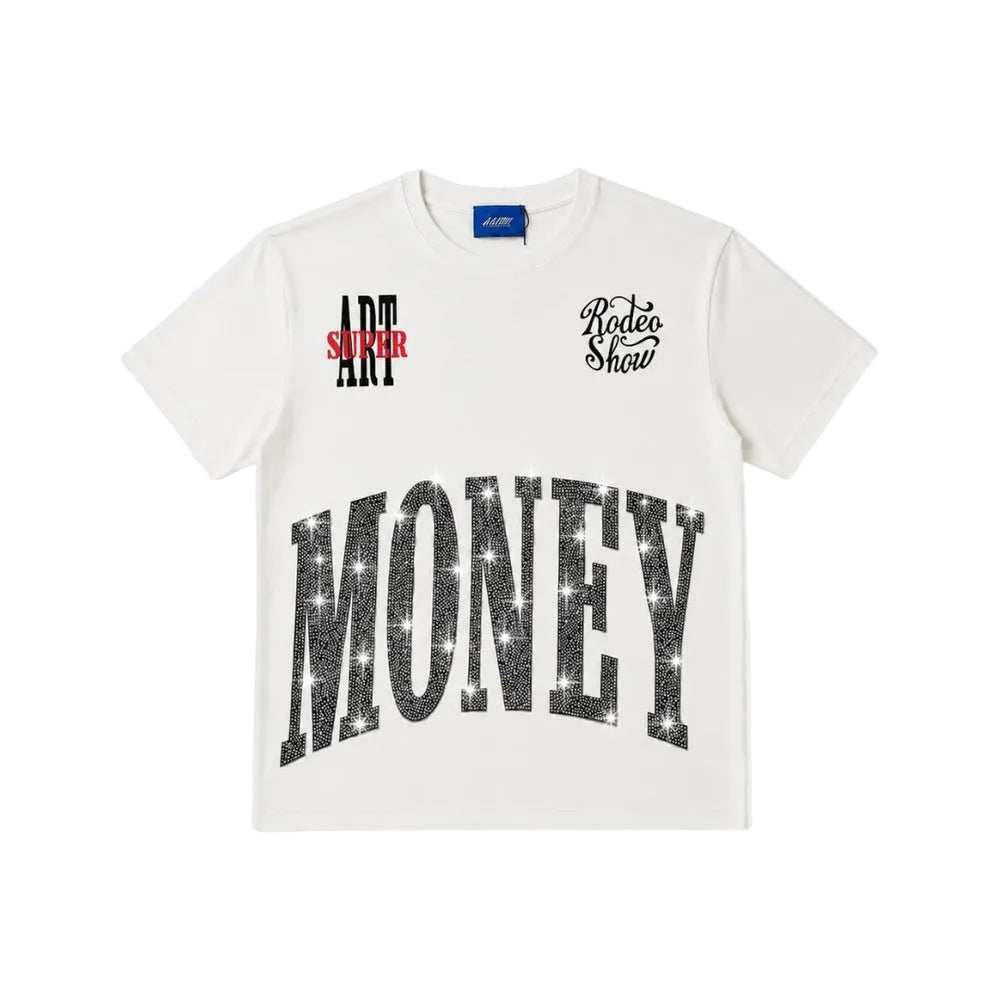 T-SHIRT TEE CRAZYBULL ARTSUPERMOMEY