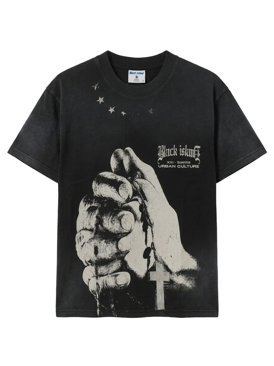 T-SHIRT BLACK ISLAND