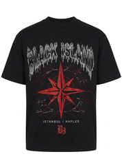T-SHIRT BLACK ISLAND