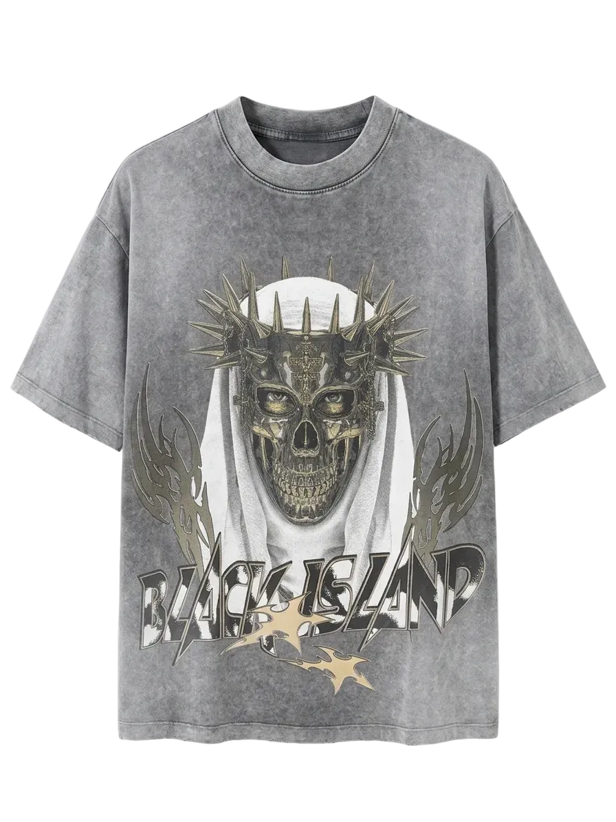 T-SHIRT BLACK ISLAND