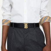 CINTURA TB REVERSIBILE BURBERRY