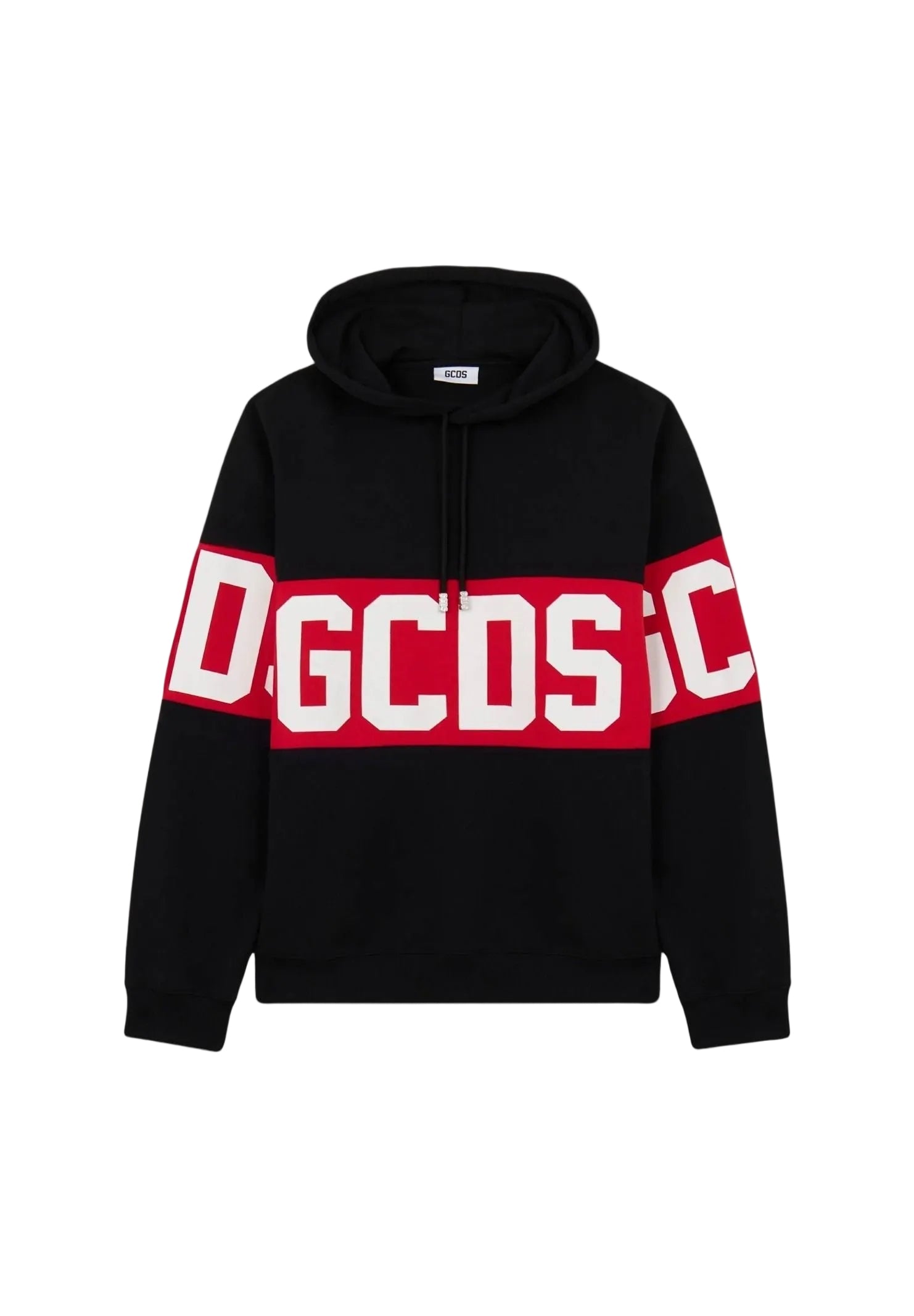 FELPA CON CAPPUCCIO BAND LOGO GCDS