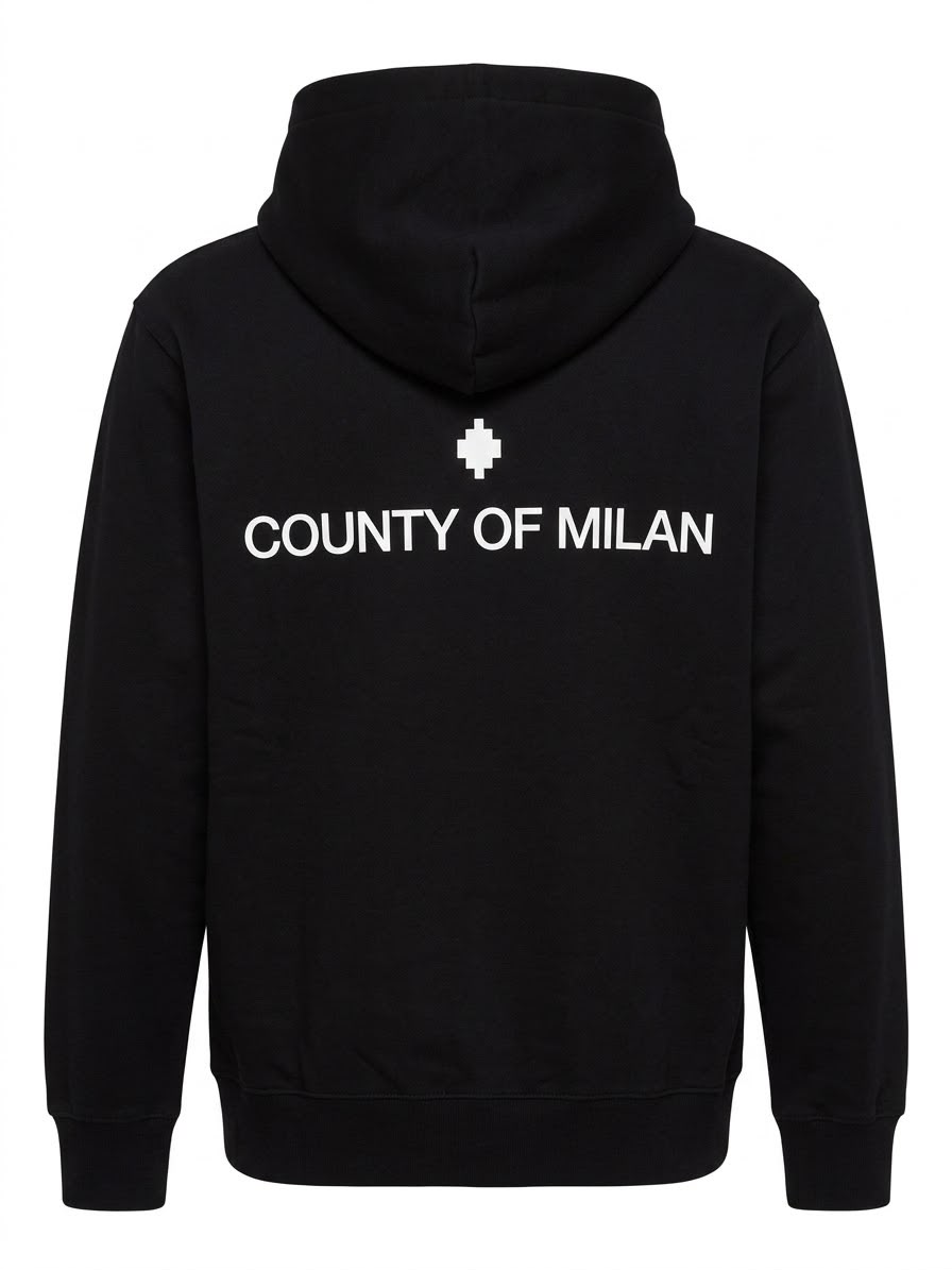 FELPA ZIP MARCELO BURLON