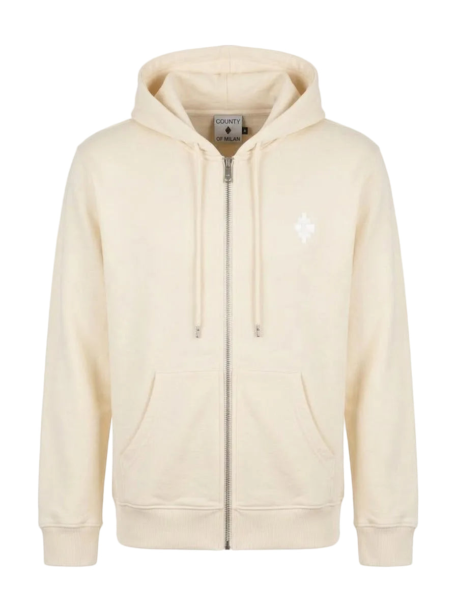 FELPA ZIP MARCELO BURLON