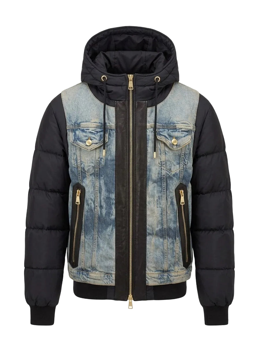 GIUBBINO DENIM ARC JACKET