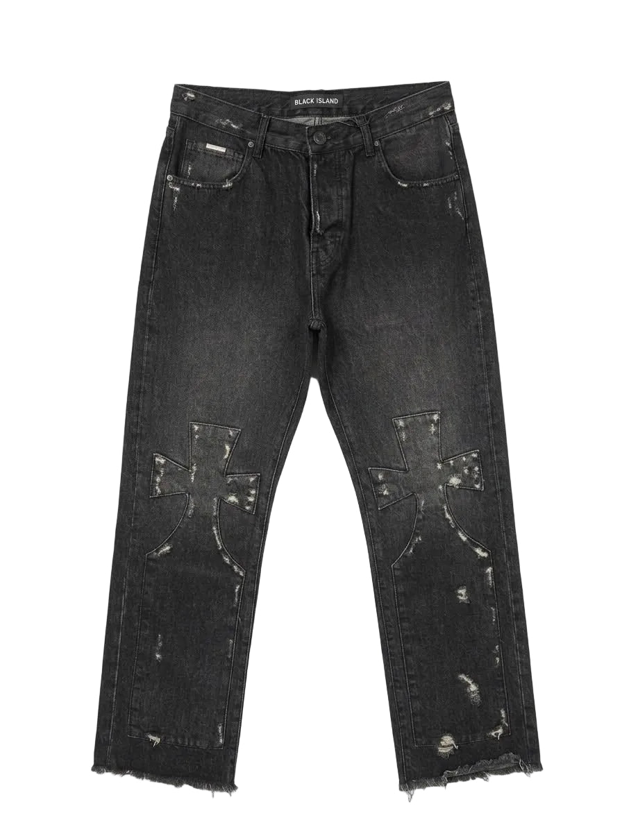 JEANS BLACK ISLAND