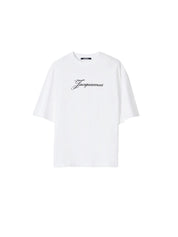 T-SHIRT SCRITTA CENTRALE JACQUEMUS